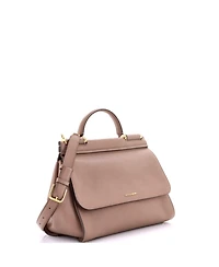 Pre-Owned Dolce & Gabbana Large Miss Sicily Bag Leather