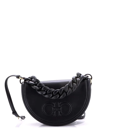 Pre-Owned Salvatore Ferragamo Aura Bag Leather