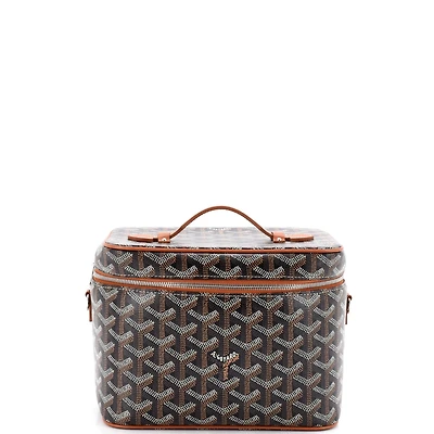 Pre-Owned Goyard Muse Vanity Case Coated Canvas