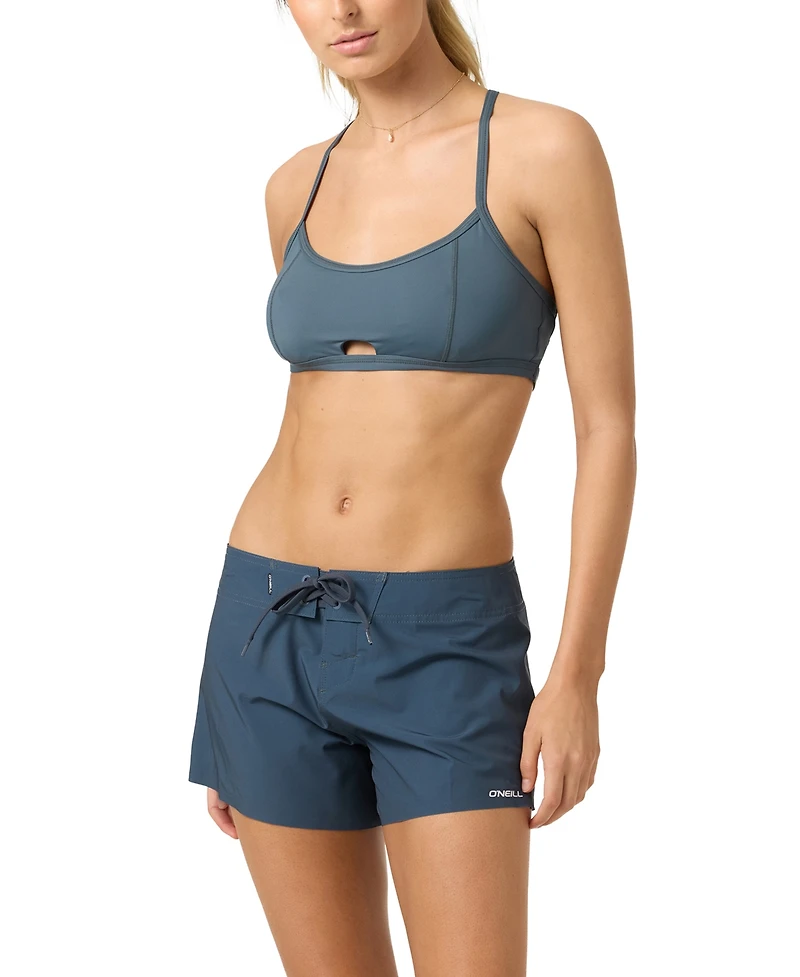 O'Neill Women's Hyperfreak Tech Stoke Side Slits Board Coverup Shorts