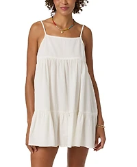 O'Neill Women's Rilee Square Neck Cover-Up Mini Dress