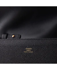 Pre-Owned HERMES Constance To Go Wallet Epsom