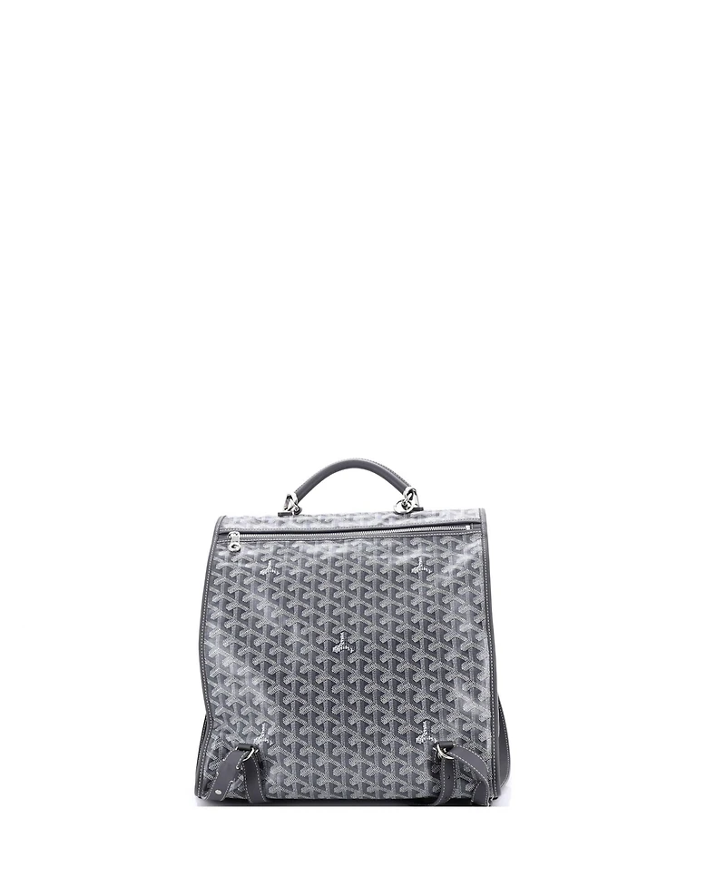 Pre-Owned Goyard Saint Leger Briefcase Backpack Coated Canvas
