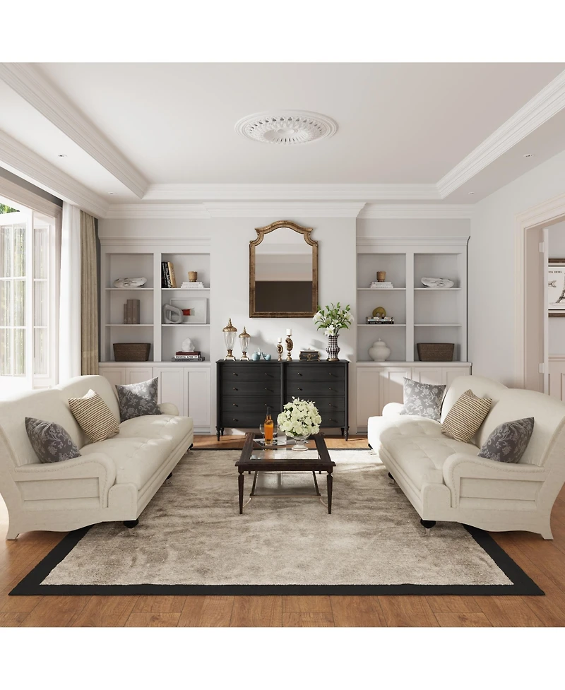 Homsee 63" 8-Drawer Bedroom Dresser , Modern Chest of Drawers