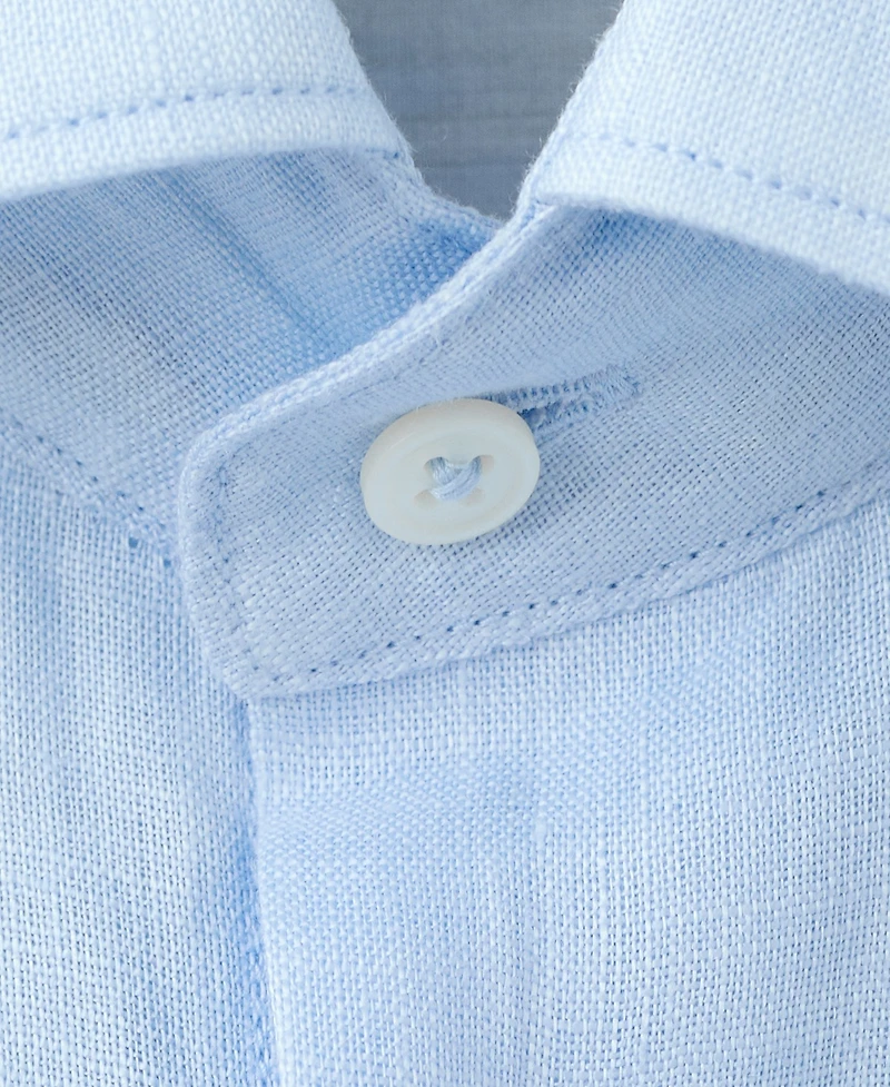 Mango Men's Linen Slim-Fit Shirt