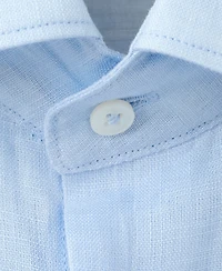 Mango Men's Linen Slim-Fit Shirt