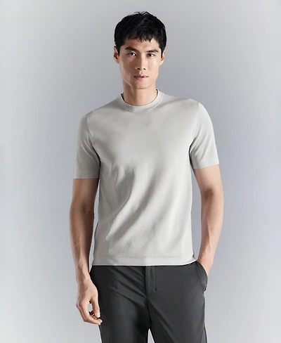 Mango Men's Comfort Stretch Jersey T-Shirt