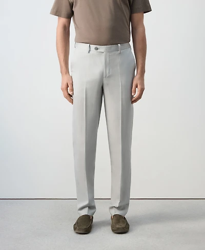 Mango Men's Amalfi Slim Fit Suit Pants