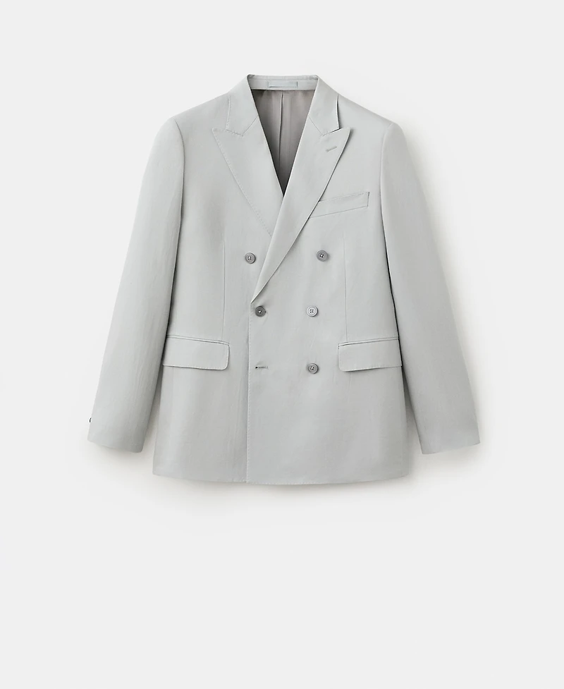 Mango Men's Amalfi Slim-Fit Double-Breasted Blazer