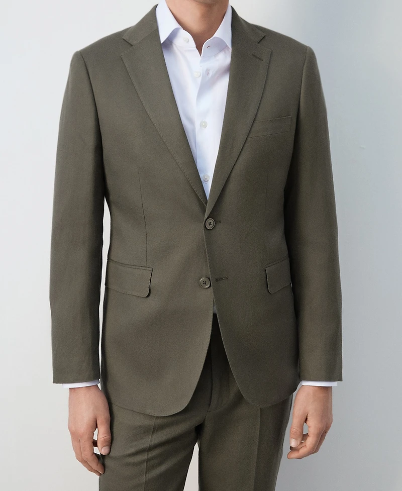 Mango Men's Amalfi Slim Fit Suit Jacket