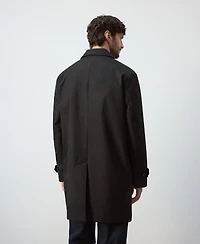 Mango Men's Water-Repellent Pockets Trench Coat