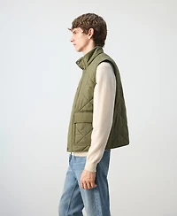 Mango Men's Lightweight Quilted Water-Repellent Vest