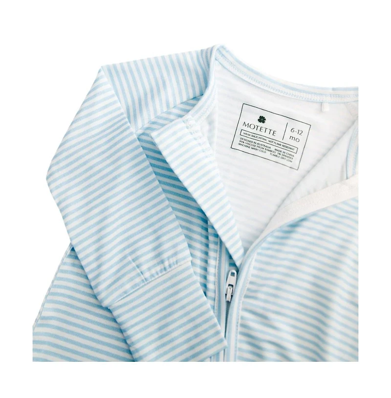 Motette Baby Boys Seaside Stripe Bamboo Sleeper