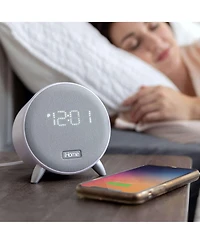 iHome iOP235 Bluetooth Alarm Clock With Usb Charger