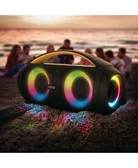 iHome iBT920B.EXv24 Color Changing Bluetooth Boombox Speaker