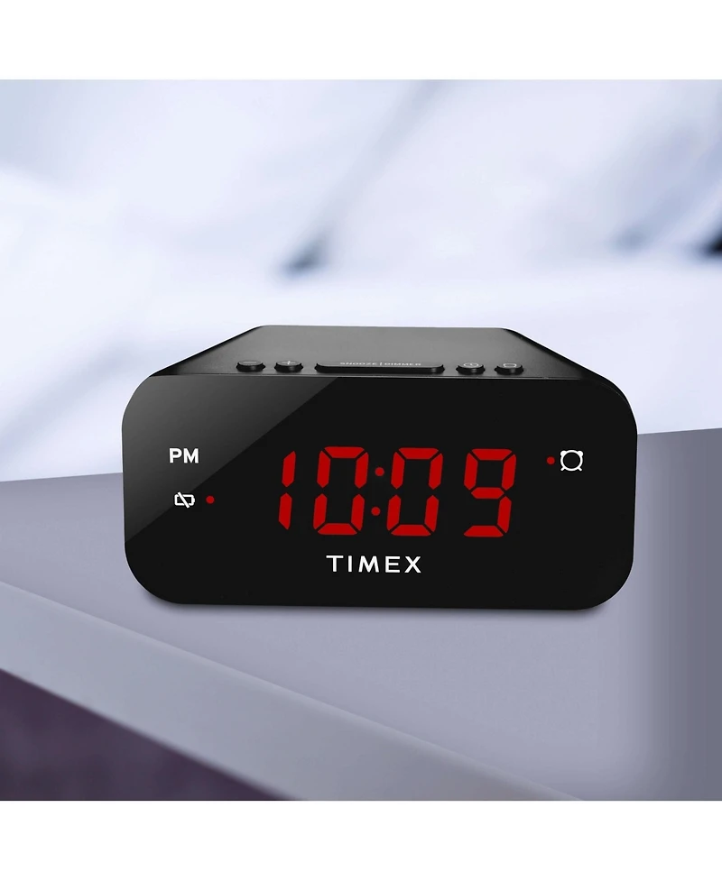 iHome Timex T121B Large Display Digital Alarm Clock