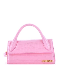 Pre-Owned Jacquemus Long Le Chiquito Bag Embossed Leather