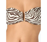 Vince Camuto Women's Bandeau Neck Swim Top