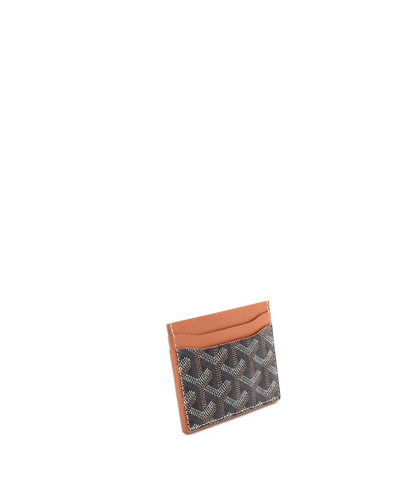 Pre-Owned Goyard Saint Sulpice Card Holder Coated Canvas