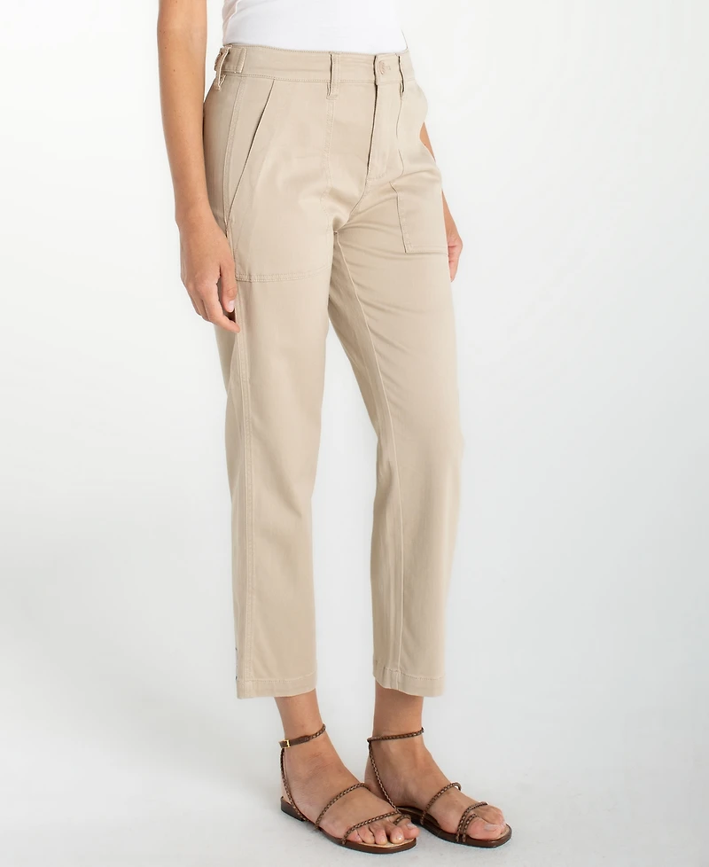 Liverpool Los Angeles Petite Utility Cropped Jeans