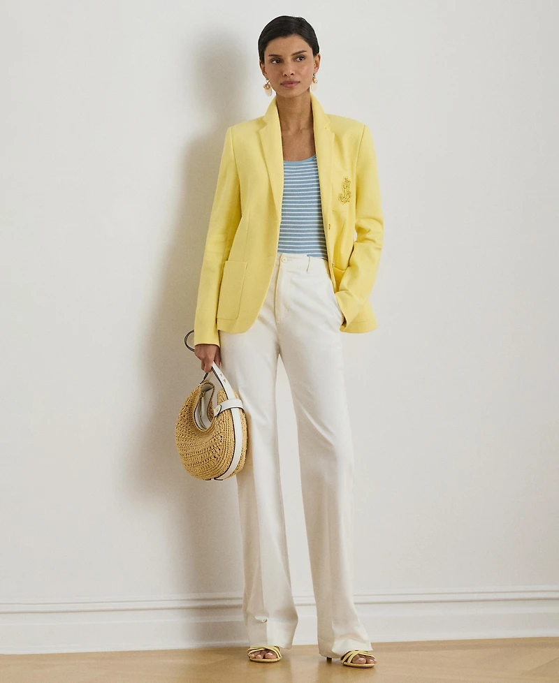 Lauren Ralph Bullion Jacquard Blazer