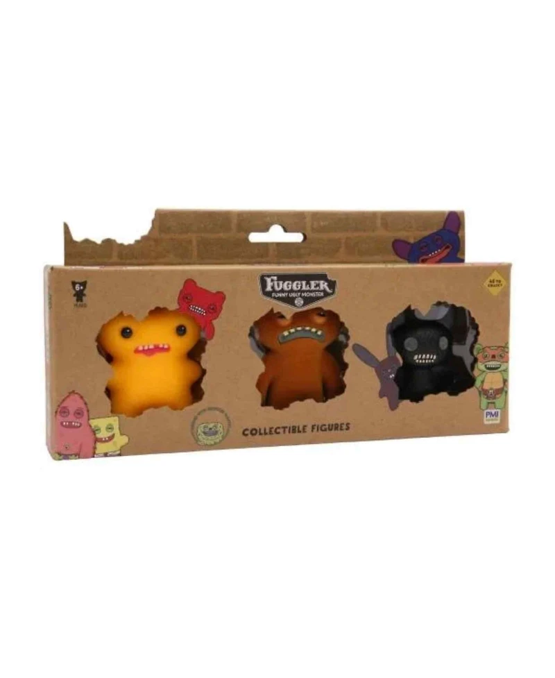 Fuggler Zuru Collectible 2.5 Inch Figures 3 Pack Random Box