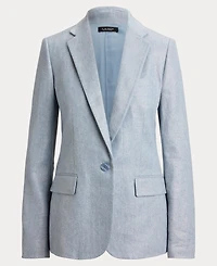 Lauren Ralph Women's Notch Lapel Collar Blazer