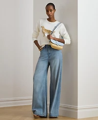 Lauren Ralph Women's Cotton Dog Sweater