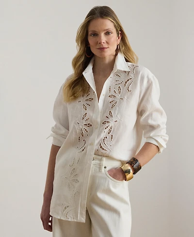 Lauren Ralph Women's Long-Sleeve Shirt