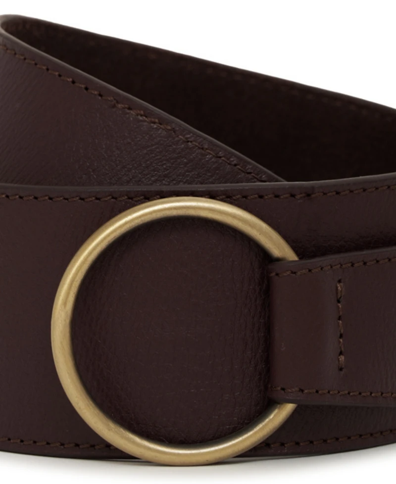 Sanctuary Women's Adjustable Leather Link Belt