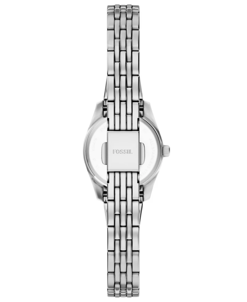 Fossil Women's Scarlette Mini Three-Hand Stainless Steel Watch, 20mm