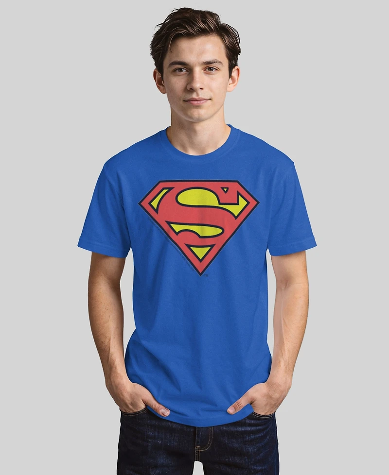 Fifth Sun Dc Men's Classic Superman Logo Short Sleeve T-Shirt