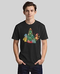 Fifth Sun Men's Pokemon Christmas Tree Short Sleeves T-shirt