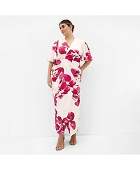 City Chic Women's Braelynn Print Maxi Dress
