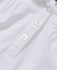 Lands' End Girls Frill Collar Tee