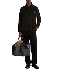 Reiss Men's Corduroy Twin-Pocket Overshirt