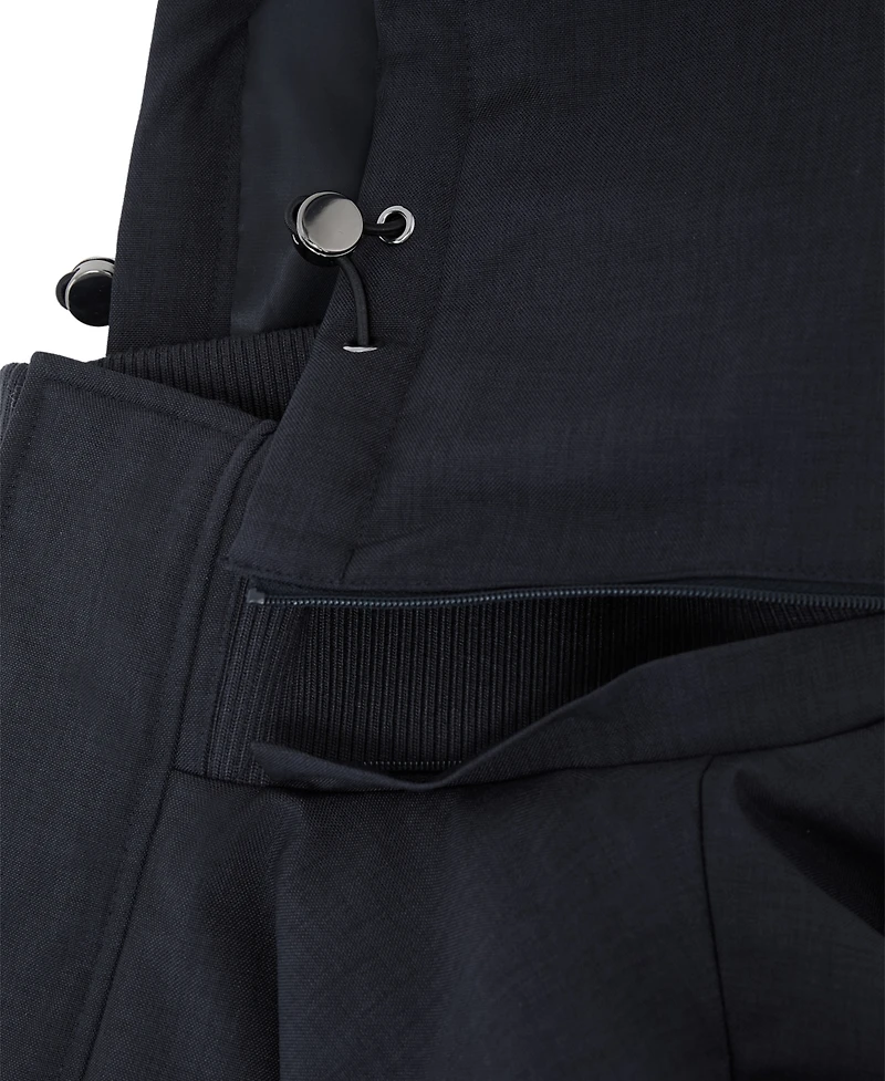 Reiss Men's Hooded Zip-Through Padded Coat