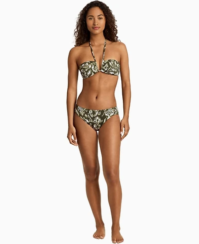 Lauren Ralph Women's Print Hipster Swim Bottoms