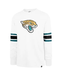 '47 Brand Men's White Jacksonville Jaguars Gridiron Premier Brex Long Sleeve T-Shirt