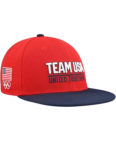 Outerstuff Big Boys and Girls Team Usa Red United Snapback Hat