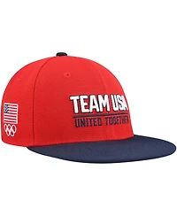 Outerstuff Big Boys and Girls Team Usa Red United Snapback Hat