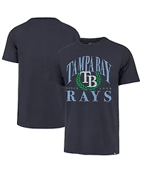 '47 Brand Men's Navy Tampa Bay Rays Pitchout Franklin T-Shirt