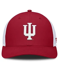 Fanatics Men's Crimson Indiana Hoosiers Baseline Adjustable Hat