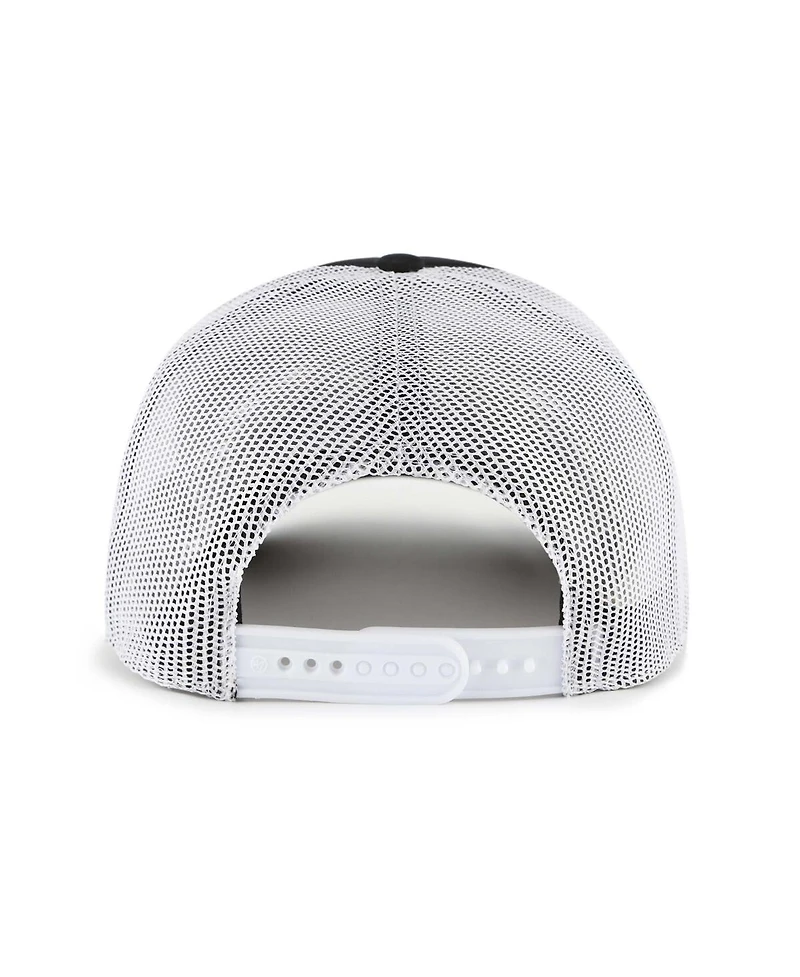 '47 Brand Men's Black San Francisco Giants Meander Foam Trucker Snapback Hat