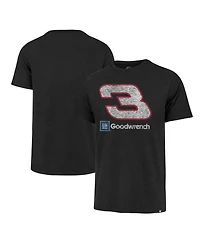 '47 Brand Men's Black Richard Childress Racing Goodwrench Imprint Franklin T-Shirt