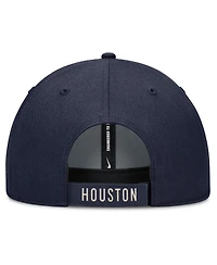 Nike Men's Navy/Natural Houston Astros Statement Club Performance Adjustable Hat