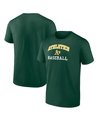 Logo Athletic Men's Green Athletics Heart and Soul T-Shirt