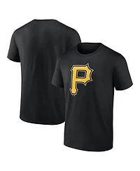 Logo Athletic Men's Black Pittsburgh Pirates T-Shirt