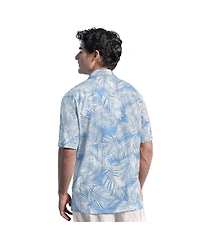 Margaritaville Men's Blue Philadelphia Phillies Linen Party Button-Up Shirt