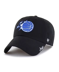 '47 Brand Women's Black Orlando Magic Miata Clean Up Adjustable Hat